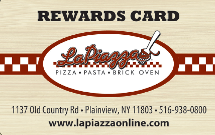 Rewards Card Plainview